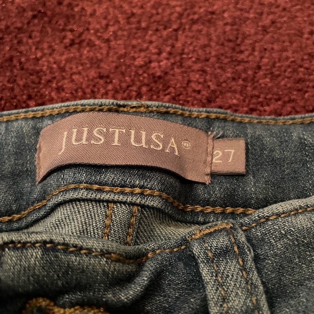 JUST USA crop jeans